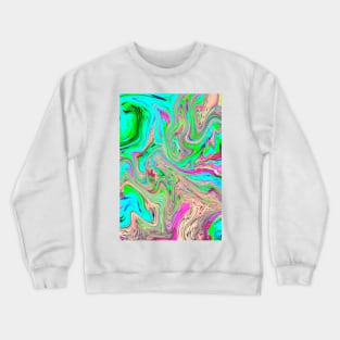 Metallic marble 2 Crewneck Sweatshirt